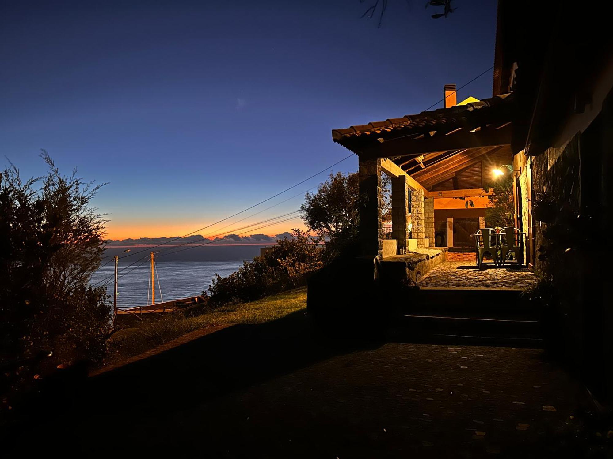 הוילה קלייטה Cozy Sea View House Faja Da Ovelha מראה חיצוני תמונה