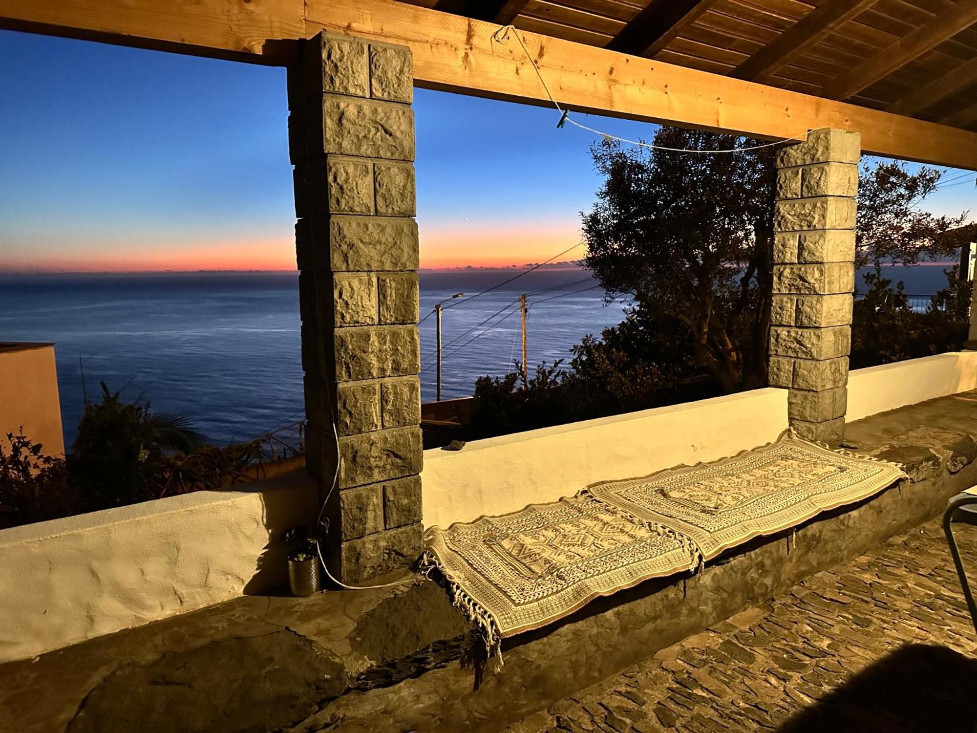 הוילה קלייטה Cozy Sea View House Faja Da Ovelha מראה חיצוני תמונה